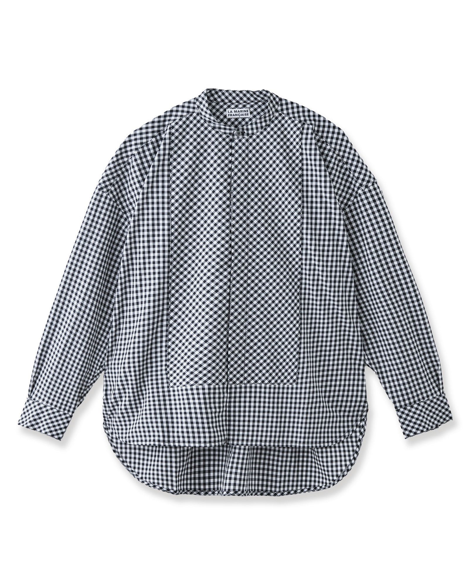 アソートチェックスタンドシャツ