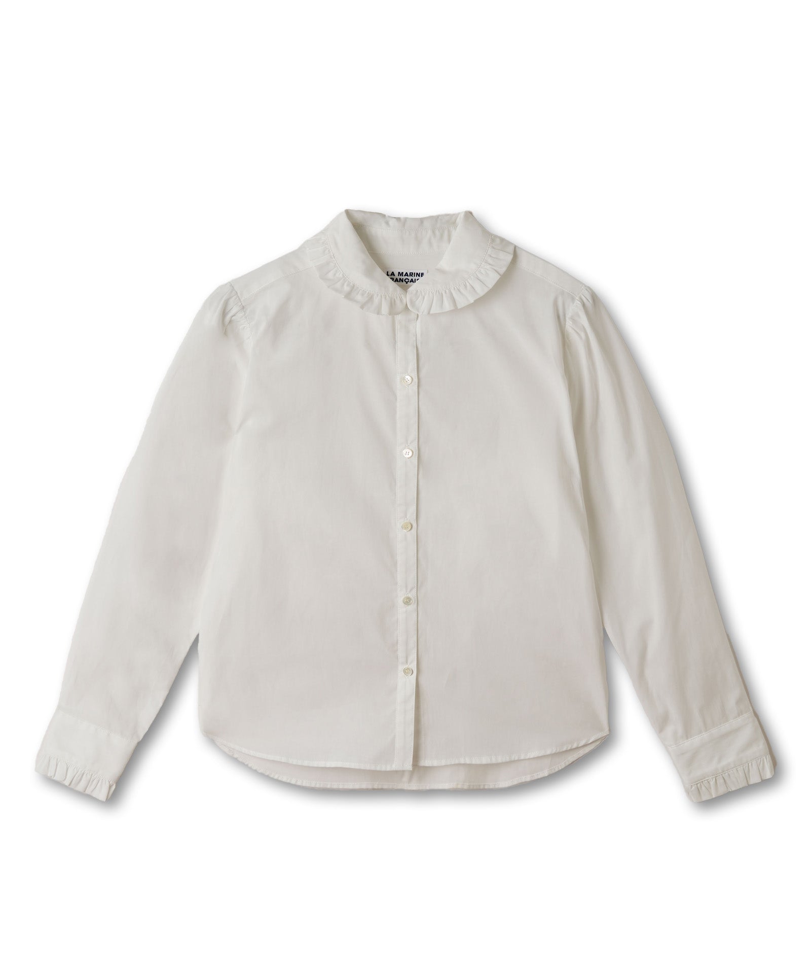 プチフリルカラーブラウス