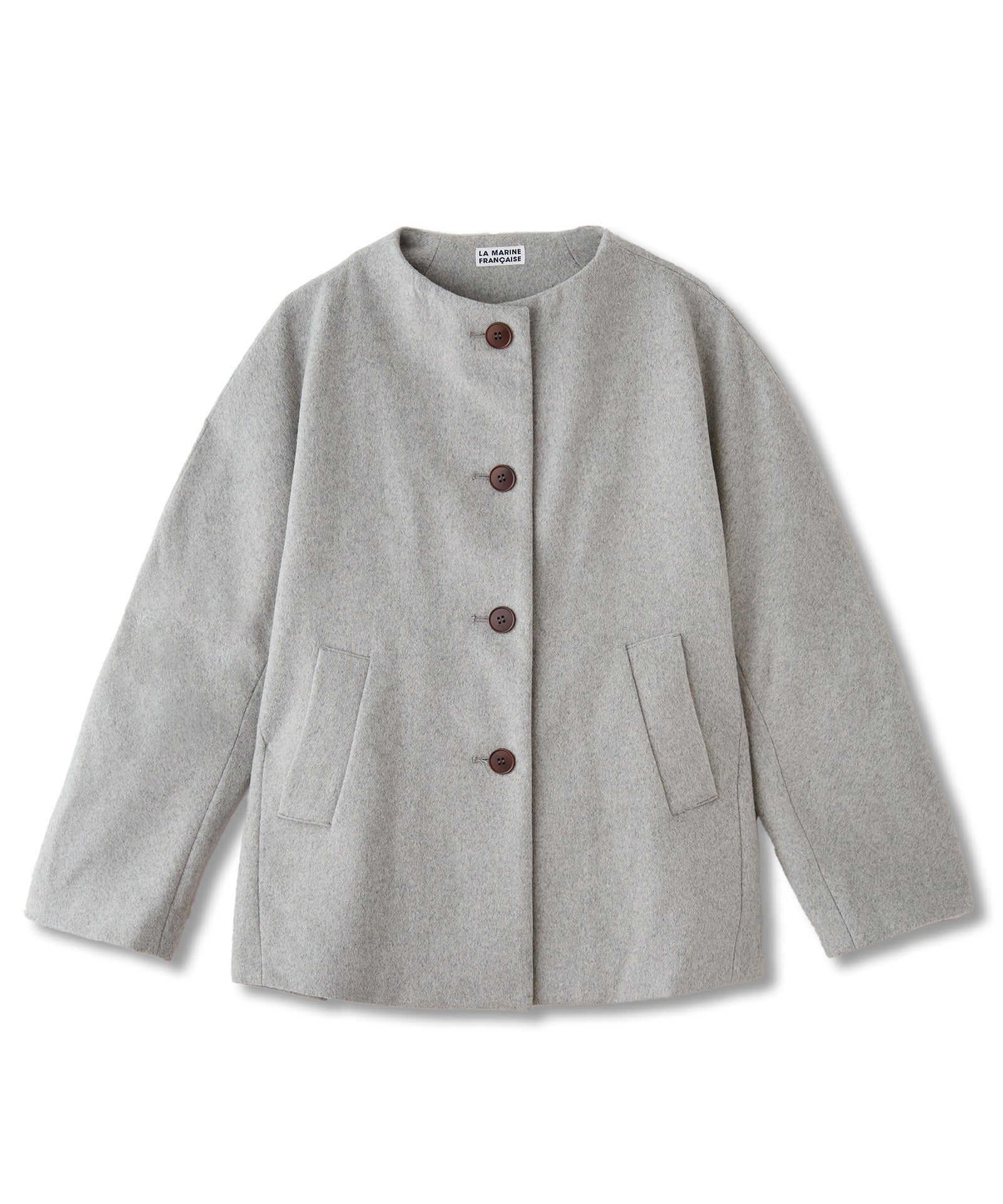 ボトルネックショートコート