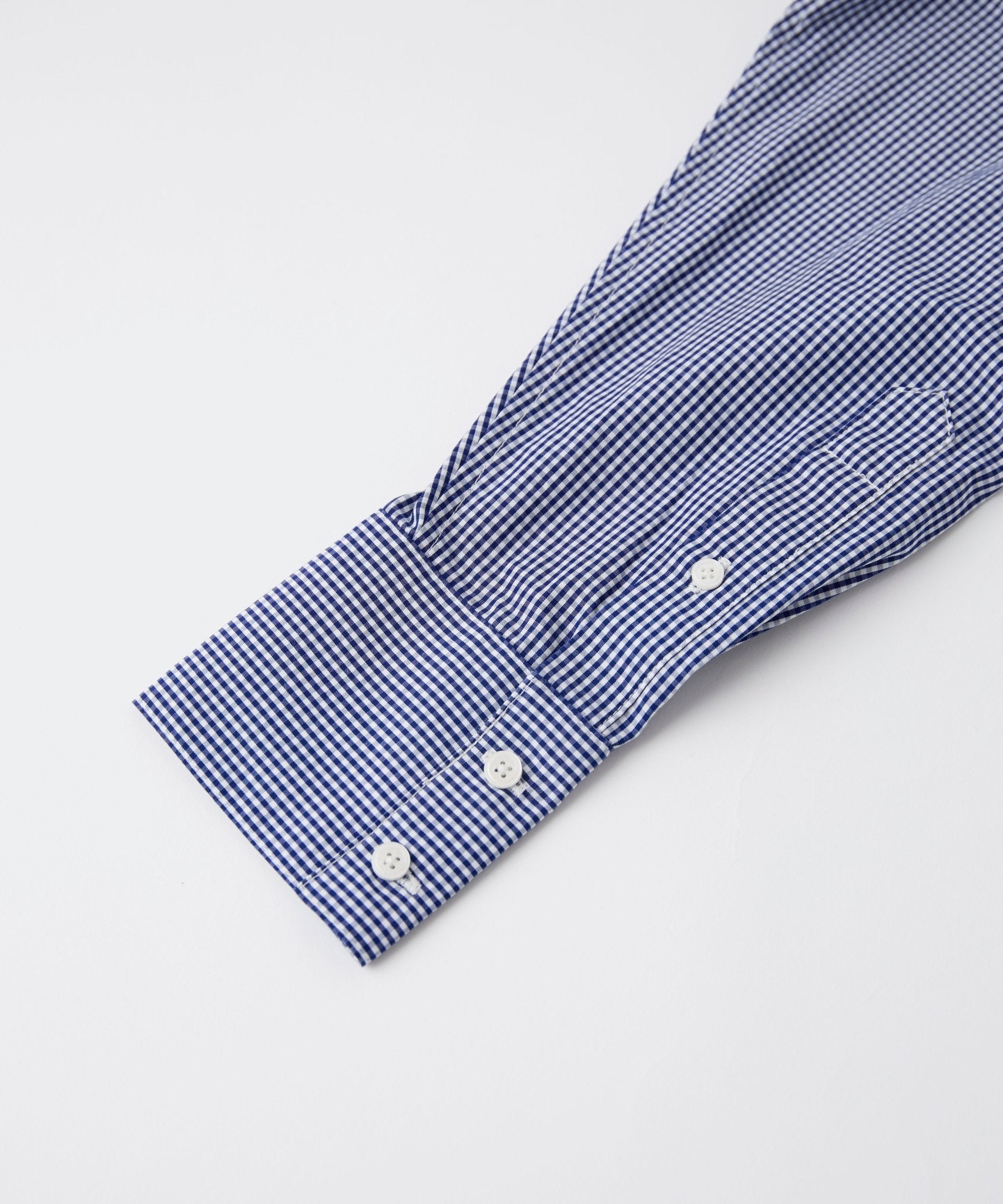 stripe＆checkレギュラーカラーロングシャツ