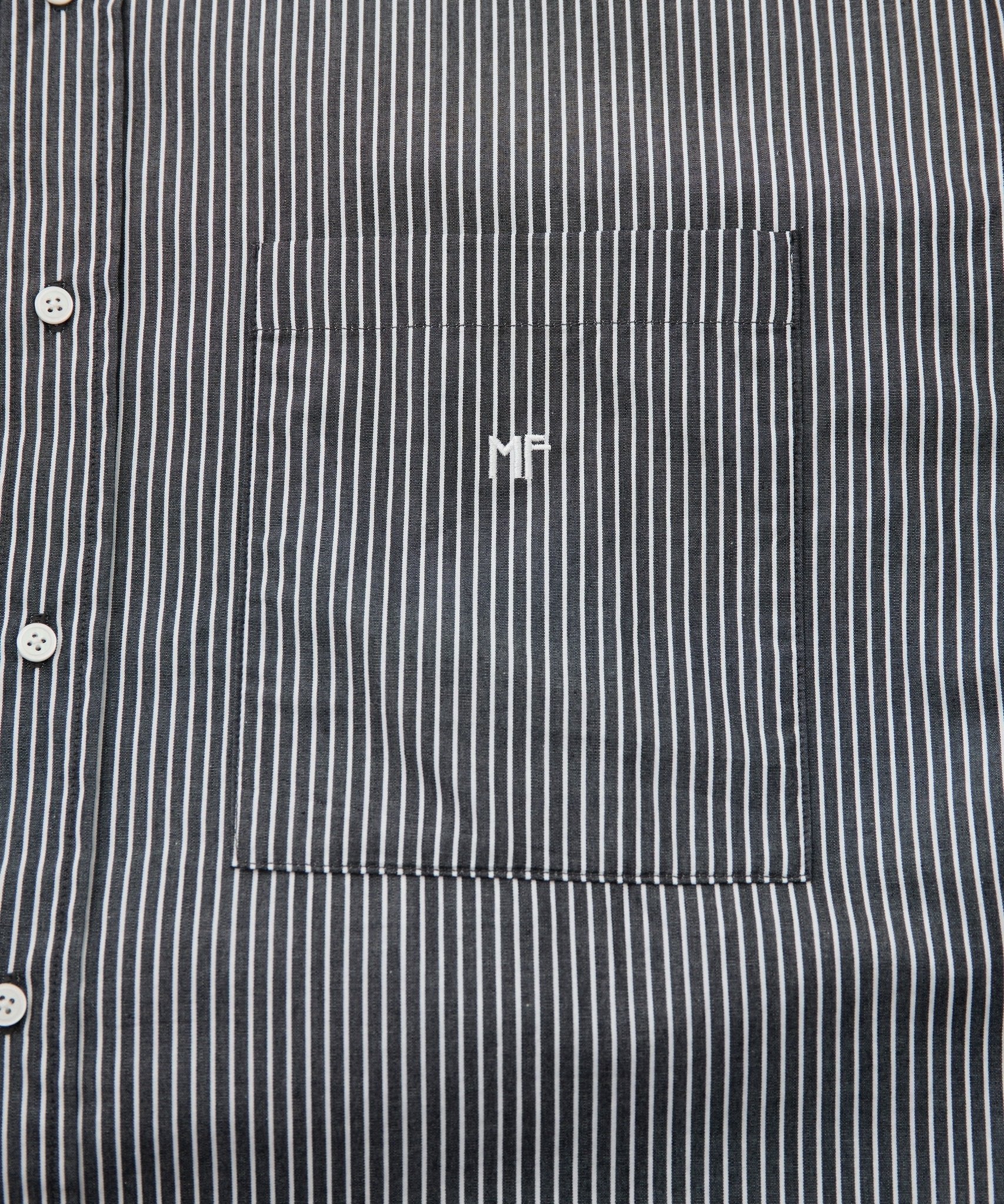 stripe＆checkレギュラーカラーロングシャツ