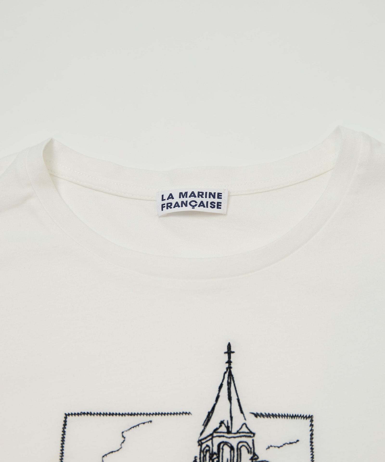 フレンチ刺繍Tシャツ