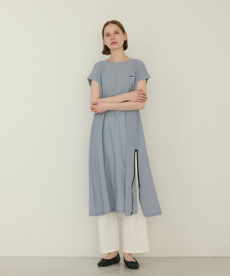 【THOUSAND MILE】FRENCH SLEEVE OP HIGH AIR PERMEABILITY CHECK