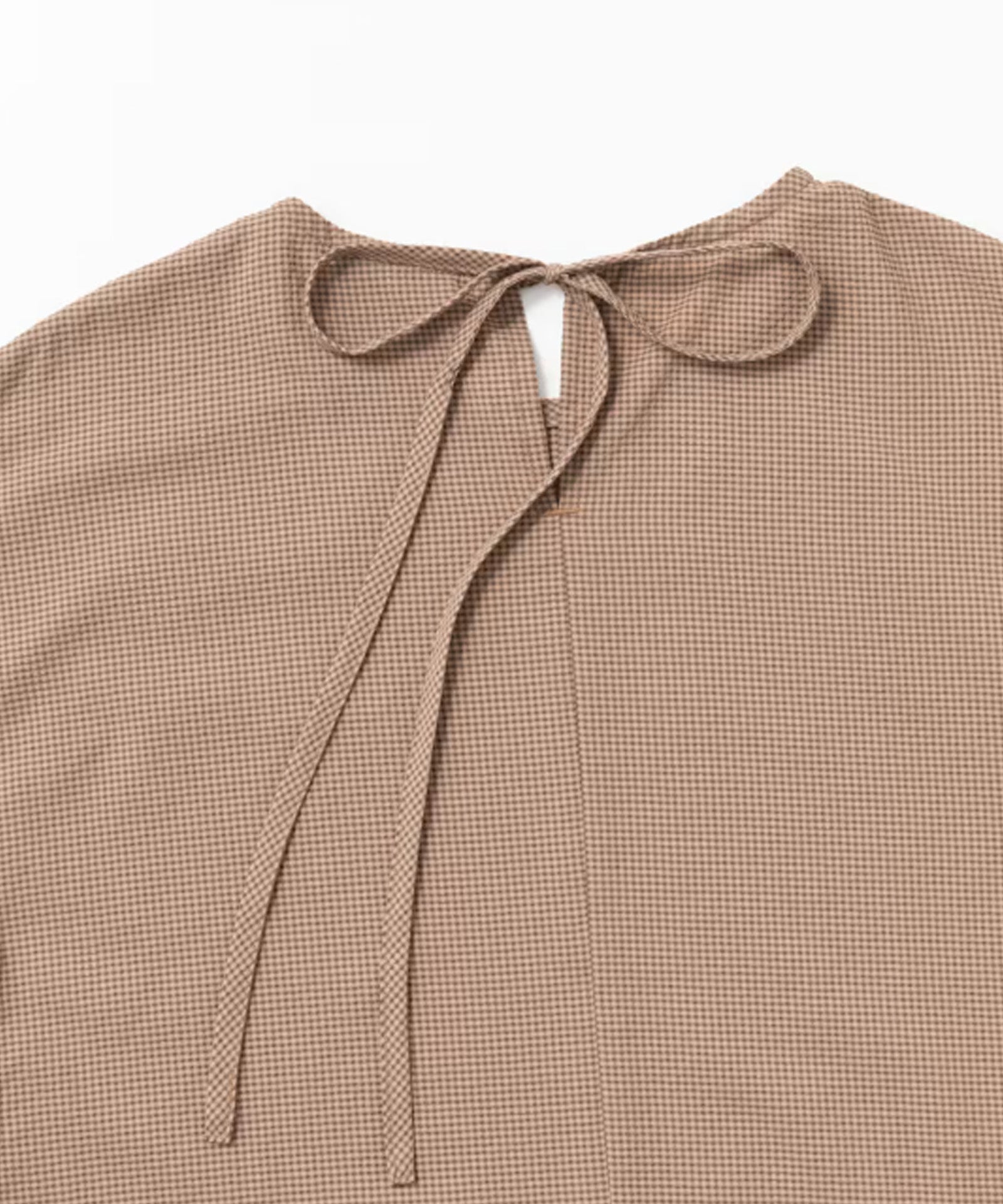 【THOUSAND MILE】FRENCH SLEEVE OP HIGH AIR PERMEABILITY CHECK