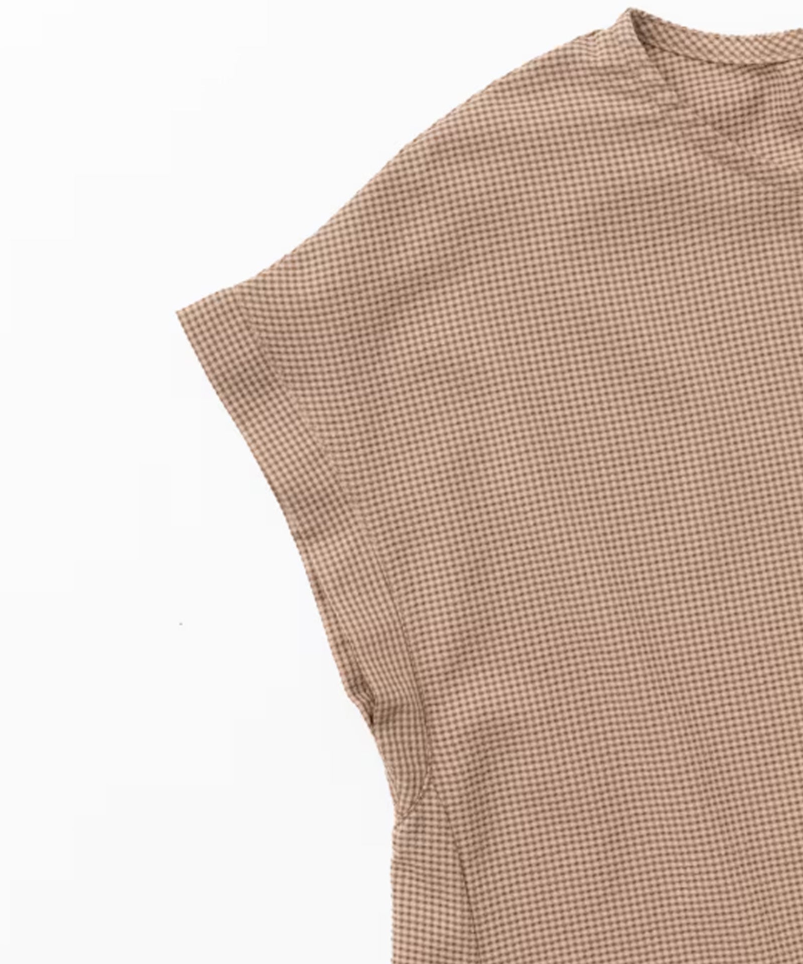 【THOUSAND MILE】FRENCH SLEEVE OP HIGH AIR PERMEABILITY CHECK