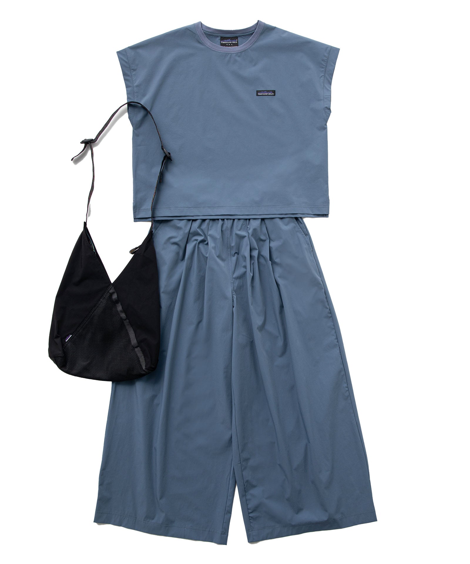 【THOUSAND MILE】French Sleeve shirt＆LONG PANTS  3set
