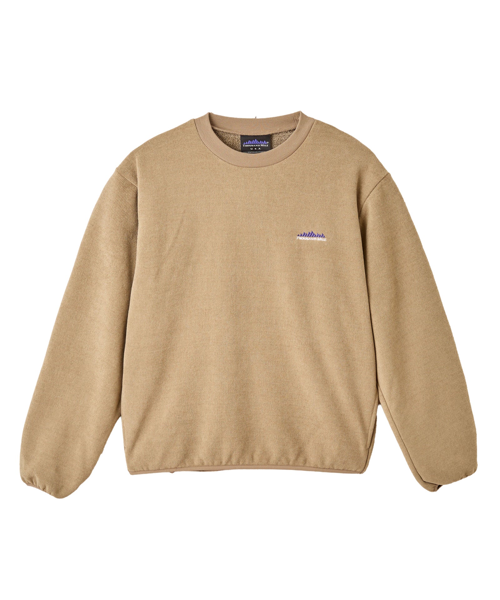 【THOUSAND MILE】KNIT CREW NECK PULLOVER
