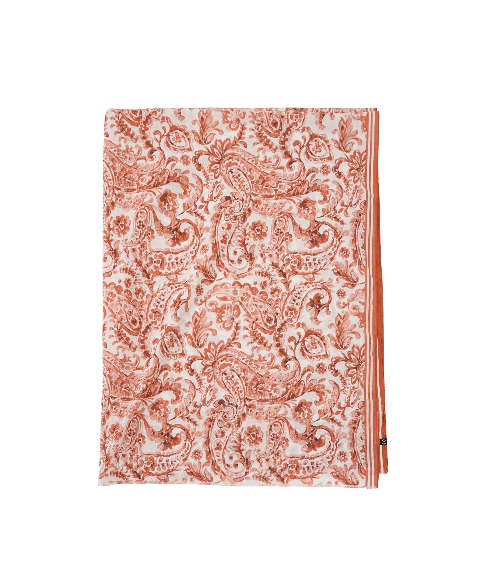 【V.Frass】ペイズリー柄スカーフ