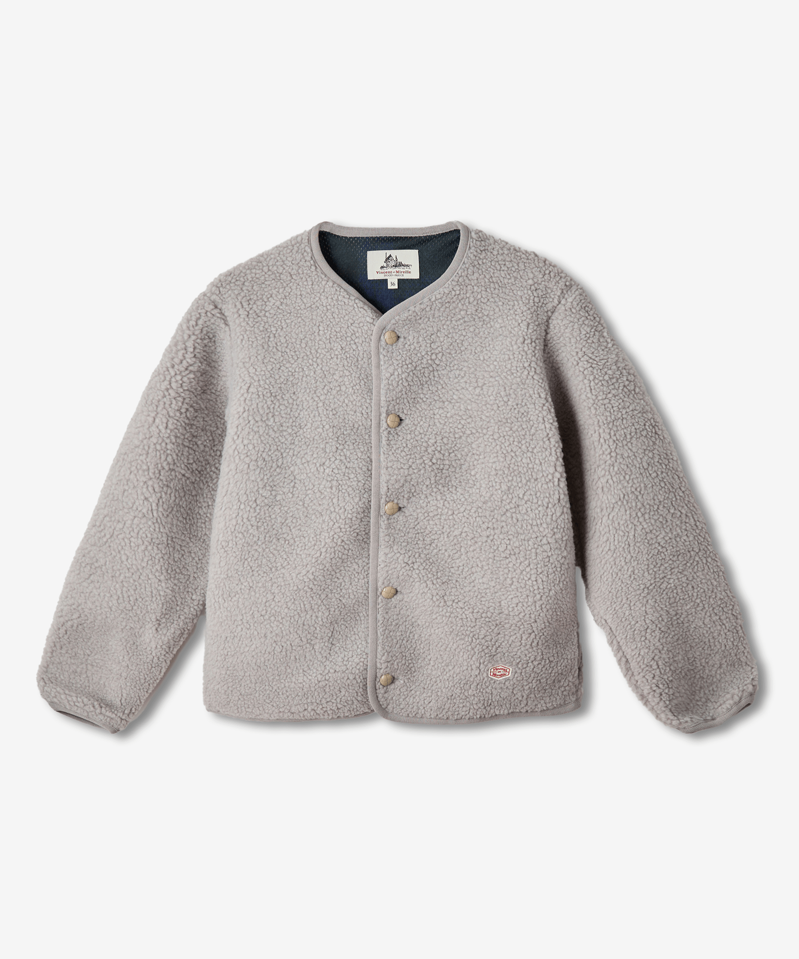 【VINCENT ET MIREILLE 】BOA CARDIGAN（SOLID）