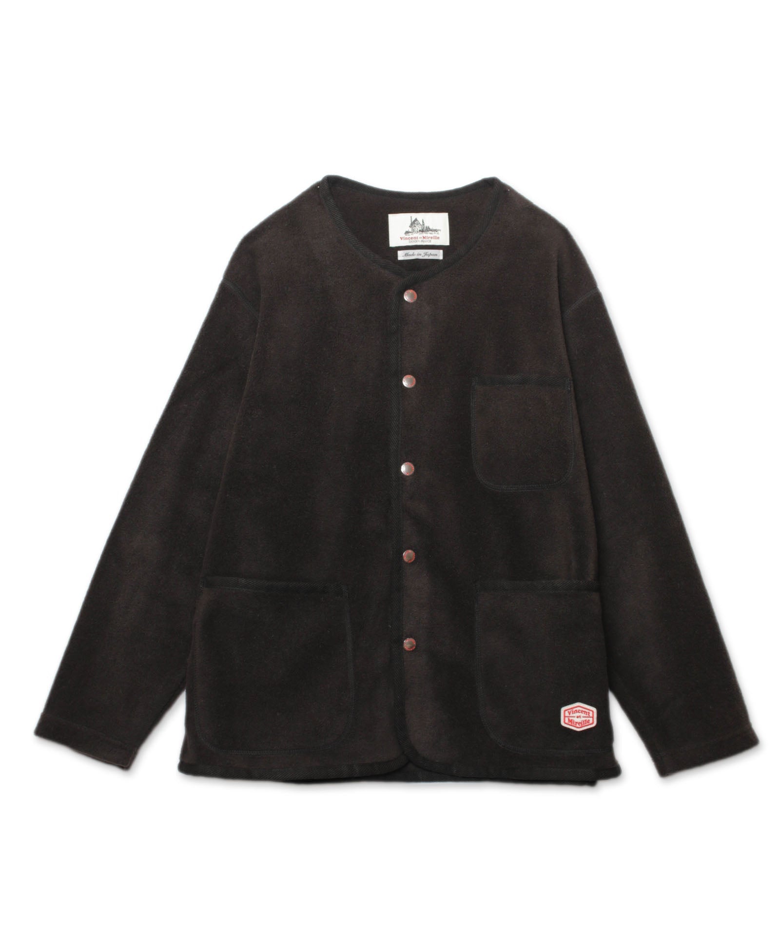 【Vincent et Mireille】FLEECE CARDIGAN