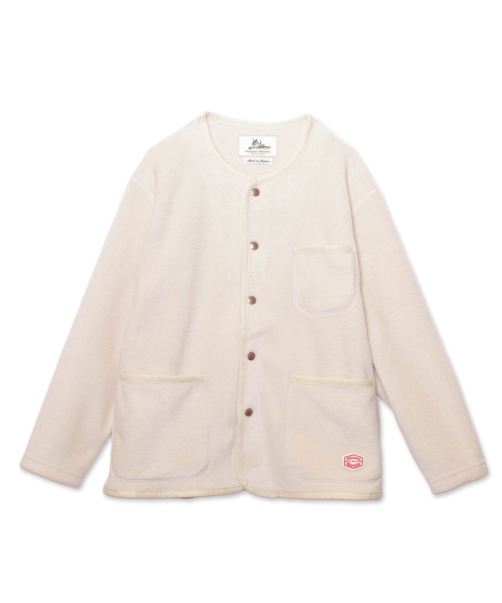 【Vincent et Mireille】FLEECE CARDIGAN