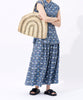 【予約】【AMAL LINKS】 Half Moon Bag - LA MARINE FRANCAISE＠ベージュ：H160 着用サイズ：F