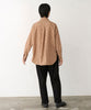 フランセーズのドットシャツ - LA MARINE FRANCAISE＠キャメル：H166 着用サイズ：2